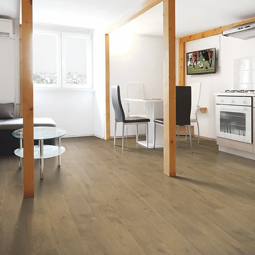 Compact living room with laminate flooring in Bellmawr NJ